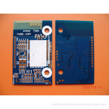 1- 28 Layer Blue Solder Mask Custom Printed Circuit Boards With Immersion Gold For Bluetooth Board